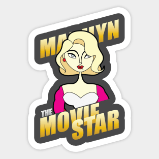 The Movie Star Sticker